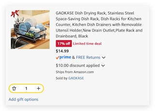 GAOKASE Dish Drying Rack