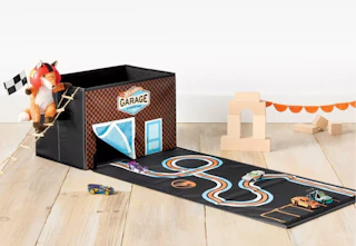 hot wheels x pillowfort interactive storage bin