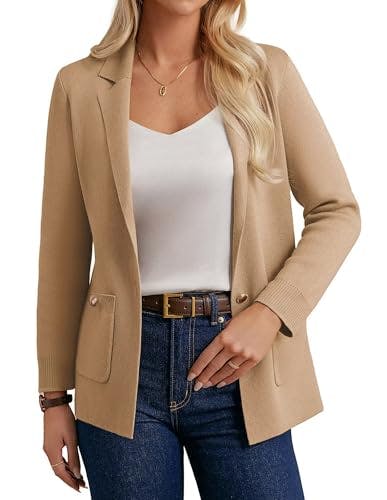 GRACE KARIN Women's Sweater Blazer