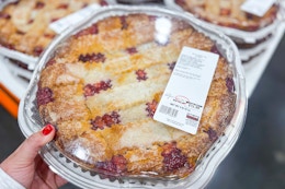 Costco Bakery's New Apple Berry Pie Is Priced at $15.99 card image