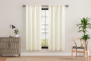Walmart Mainstays textured light filtering curtains
