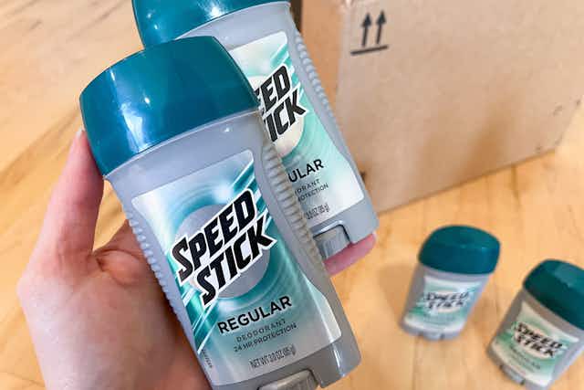Speed Stick Deodorant 4-Pack, as Low as $5.83 on Amazon card image