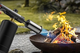 Propane Cooking Torch, Only $23.90 on Amazon (Reg. $79.99) card image