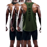 Men's Muscle Gym Tank Top 3-Pack