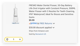 FRESKO Water Dental Flosser
