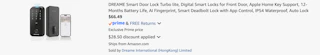 Amazon DREAME Smart Door Lock 2026 2