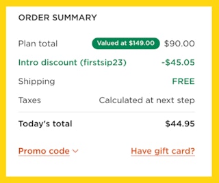 First Leaf Cart Image