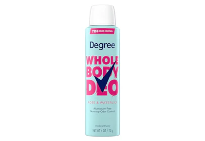 Degree Deodorant Spray