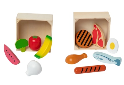 Melissa & Doug Wooden Food Set
