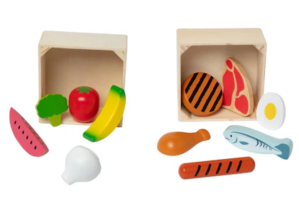 Melissa & Doug Wooden Food Set