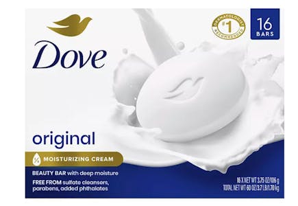 Dove Bar Soap 16-Pack