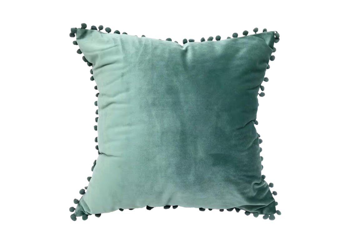 Pom Pom Throw Pillow