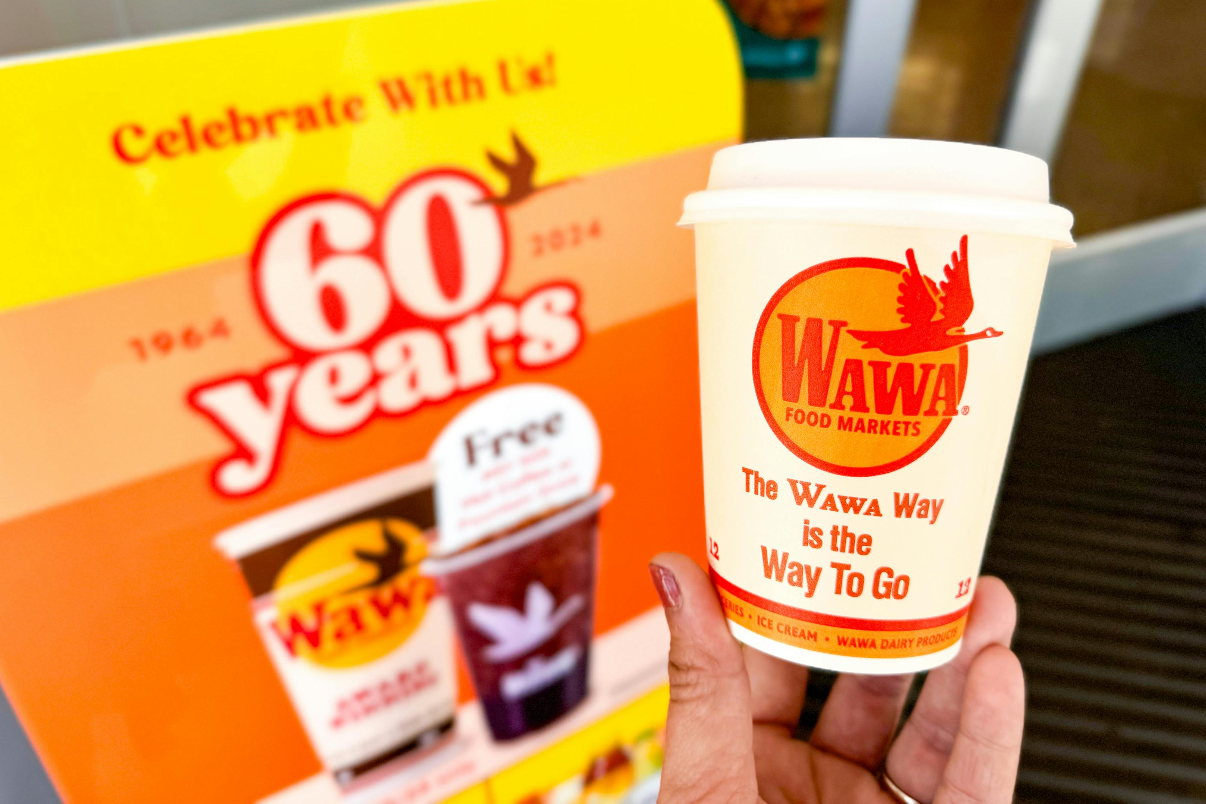 Wawa Free Coffee Day 2024 India Etta Olivia