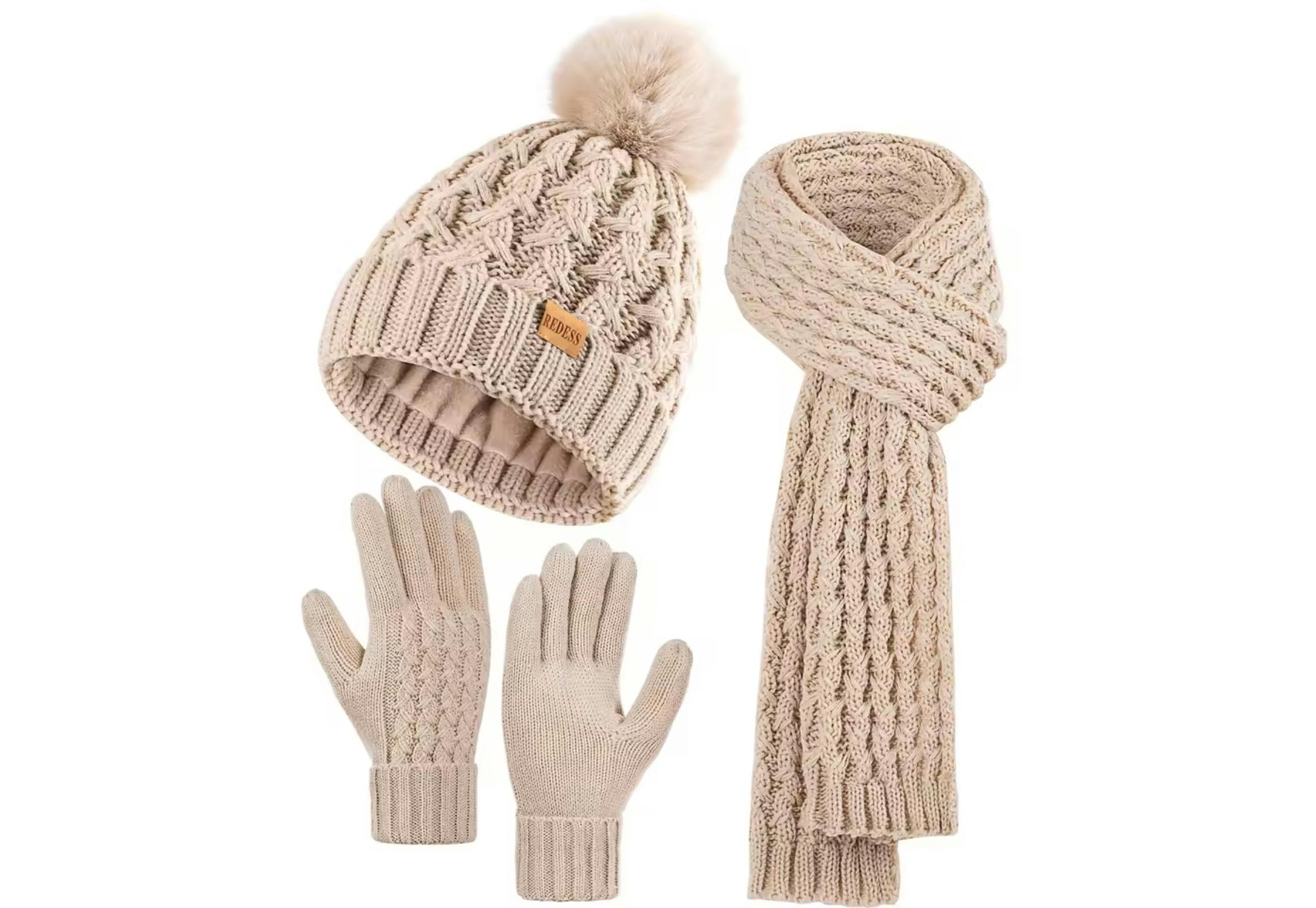 Women's Winter Hat Set