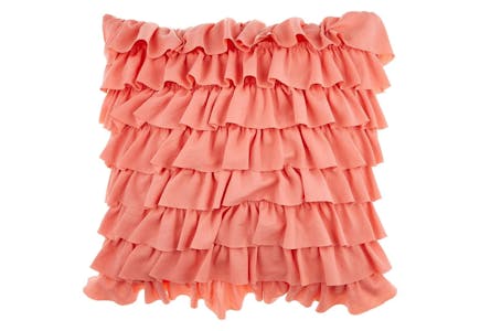 2 Ruffle Pillows