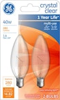 GE Decorative Light Bulbs 2-Pack