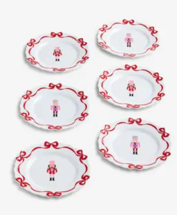 Nutcracker Appetizer Plates