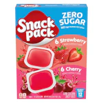 Snack Pack Zero Sugar Juicy Gels