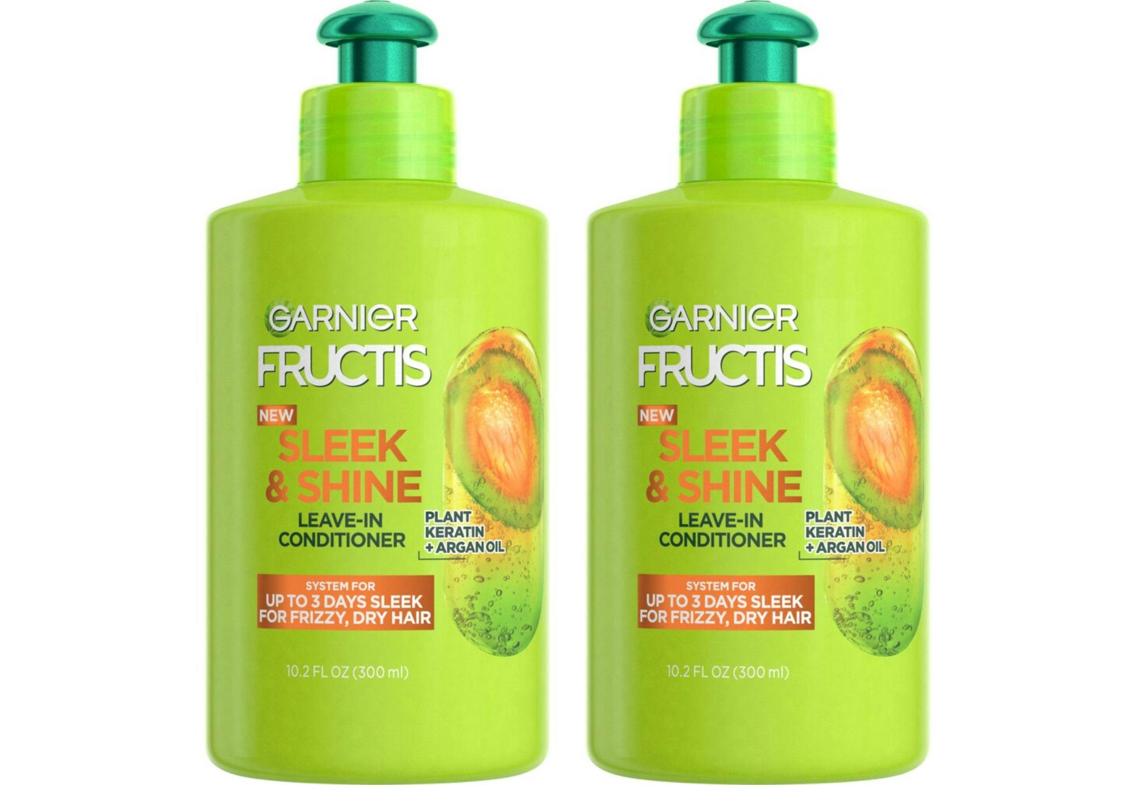 2 Garnier Fructis Leave-In Conditioners