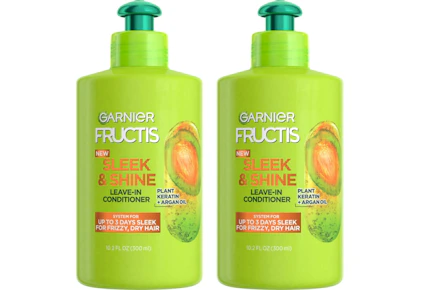 2 Garnier Fructis Leave-In Conditioners