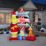 Grinch Airblown Decoration