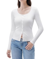 Women's Cotton Ribbed Top