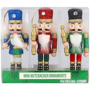 Festive Voice Nutcracker Ornaments