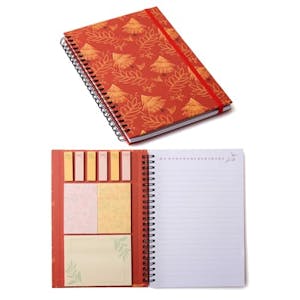 Spiral Sticky Notebook Set