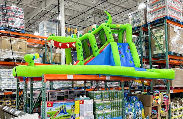 The Happy Hop Crocodile Cave Waterpark Is Back at Costco for $379.99 card image