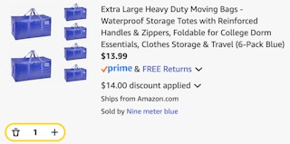 Extra Large Moving Bags 6-Pack