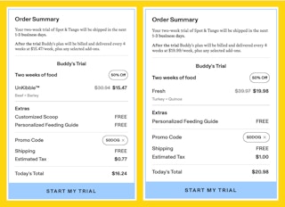 Spot and Tango Cart Image
