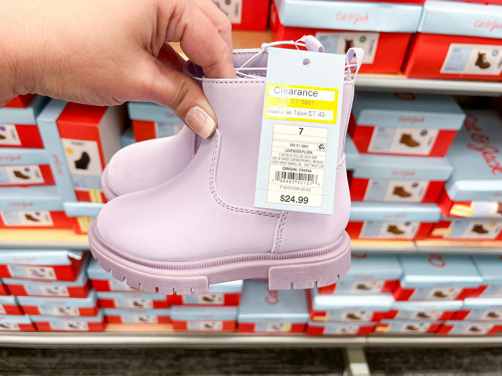 Cat & Jack Toddler Booties