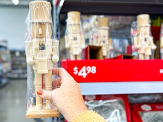 Walmart Holiday Time nutcracker craft kit