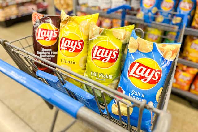 B4G1 Free Lay's Chips With Fetch Rewards at Walmart card image