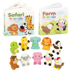 Battat Safari & Farm Friends Bundle