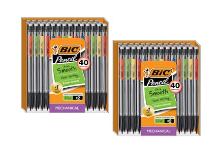2 Bic Mechanical Pencils Packs