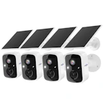 Solar Security Camera 4-Pack