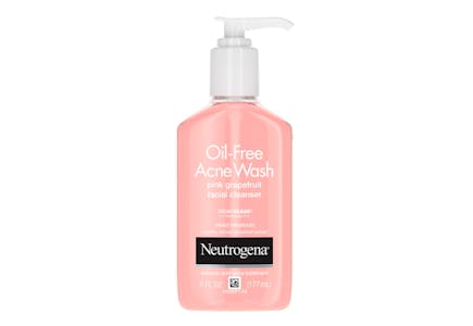 2 Neutrogena Acne Cleansers