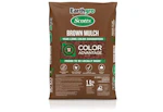 Brown Wood Shredded Mulch