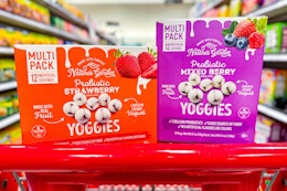 Nature's Garden Probiotic Yoggies Fruit Snacks, Only $5.31 at Target card image