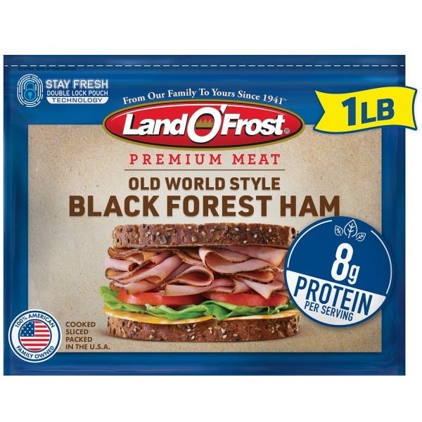 2 Land O'Frost Black Forest Ham Packs