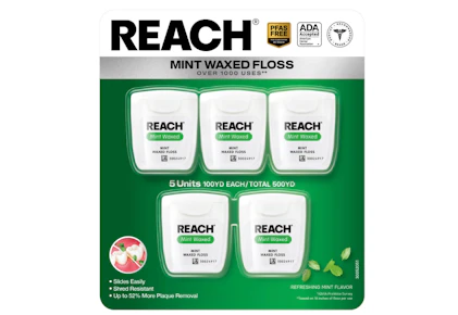 Reach Dental Floss 5-Pack
