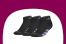 amazon B0CYM9B13T adidas Women's All Day Training Low Cut Sock