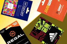 New Amazon Prime Day Gift Card Deals: Subway, Gap, Adidas, and More card image