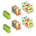 Clear Plastic Storage Bins 6-Pack
