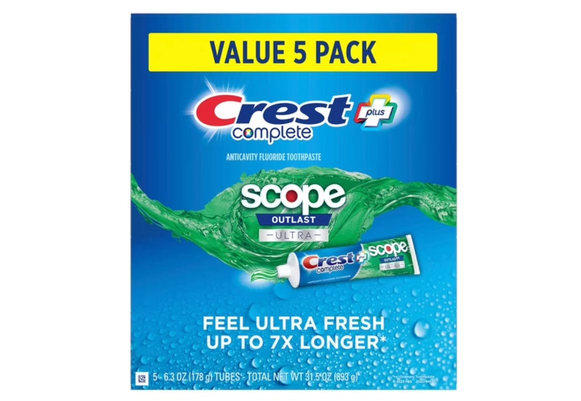 Crest Toothpaste 5-Pack