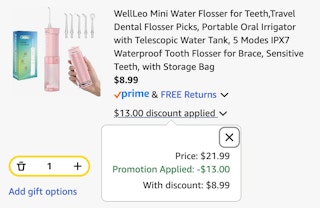 mini water flosser