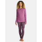 Cuddl Duds Women's Top & Leggings Set