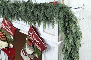 Christmas Garland for Mantle 5FT