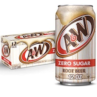 3 A&W Zero Sugar Root Beer 12-Packs